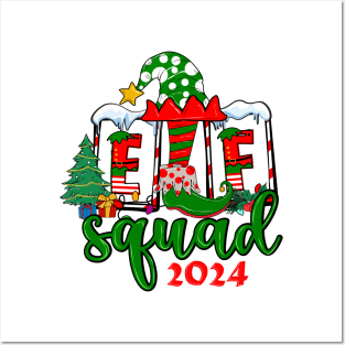 Elf Squad 2024 Xmas Crew Posters and Art